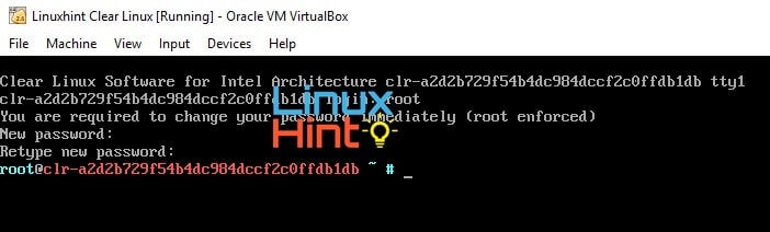 clear linux intel