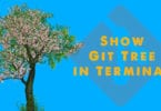 Show Git Tree in Terminal